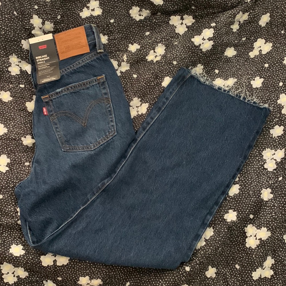 Levi’s ribcage straight ankle